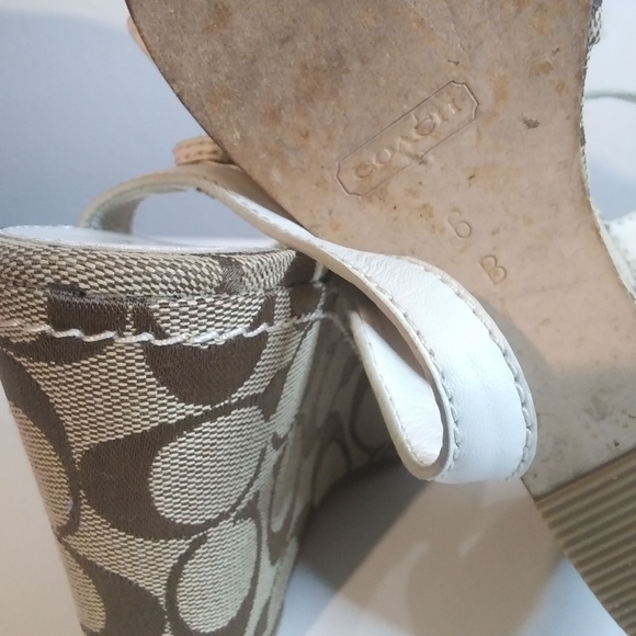 Coach 6 Anamaria Sandal Wedges - Picture 9 of 13
